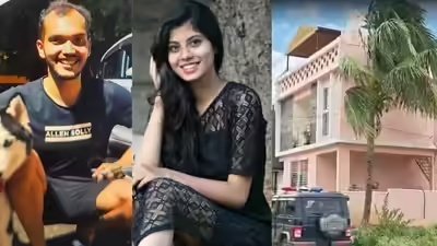 നന്ദി ഹിൽസിന് സമീപം യുവതി കൊല്ലപ്പെട്ട ഹോംസ്റ്റേയുടെ പുറംകാഴ്ച.
