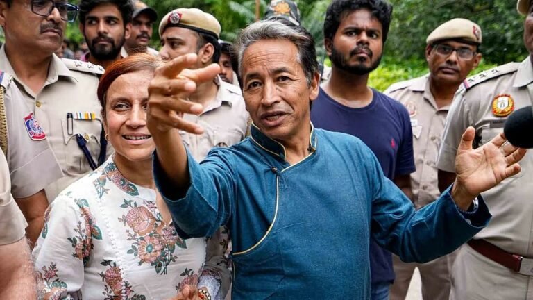 Sonam Wangchuk speaking about Rahul Gandhi hunger strike controversy