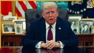 US President Donald Trump speaking on Air Force One about Iran diplomacy