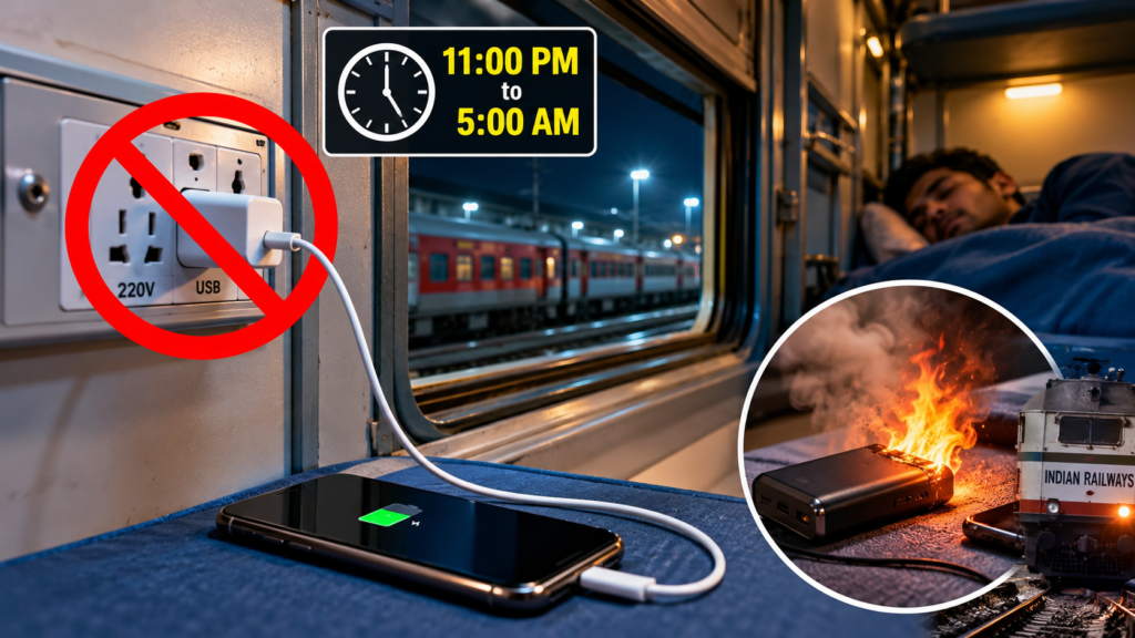 no charging at night
