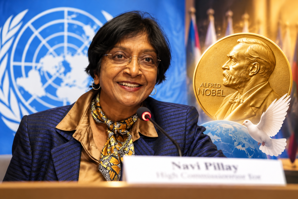 navi pillay makes history