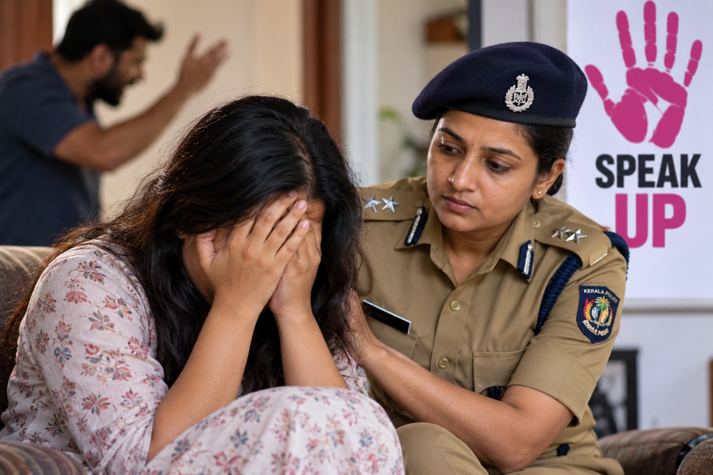 speak up against domestic violence